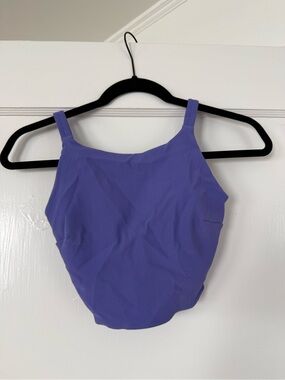 lululemon athletica Violet Ribbed Cropped Tank